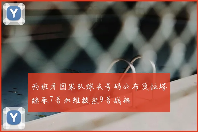 西班牙国家队球衣号码公布莫拉塔继承7号加维披挂9号战袍